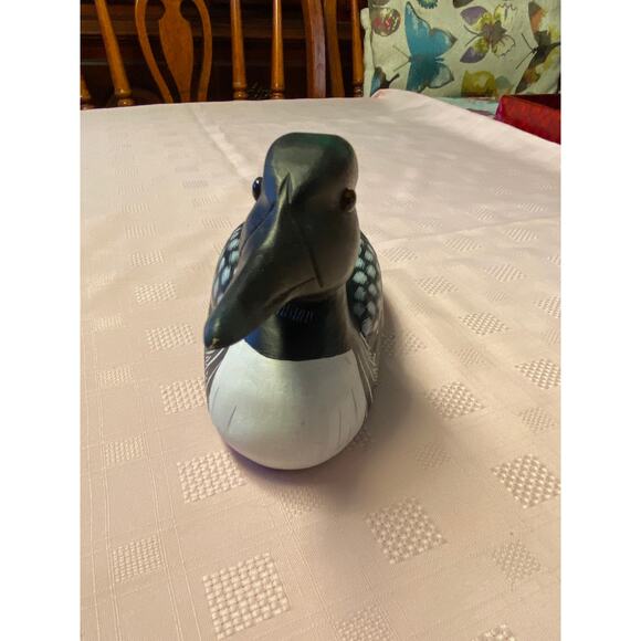 Price Products Brighton Woods Handcarved Forward Facing Duck Figurine NIB - Picture 2 of 16